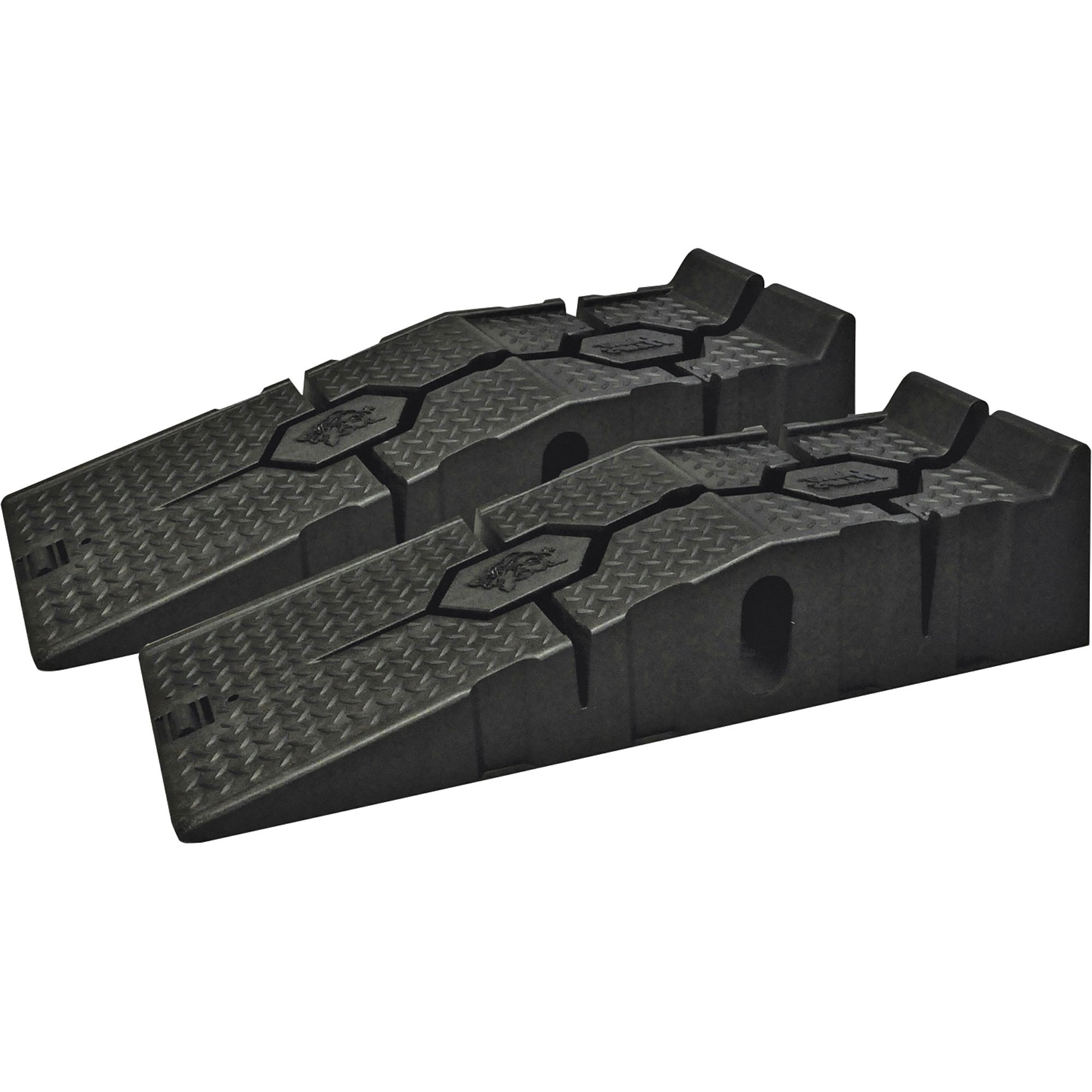 RhinoRamps Car Ramps — 4000-Lb. Load Capacity Per Ramp, 8000-Lb. Load Capacity per Pair, 16,000-Lb. GVW Capacity Pair, Model# 11912